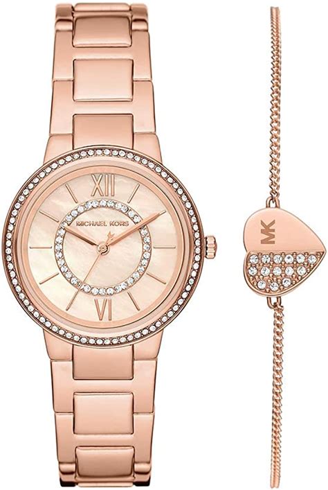 michael kors women's gabbi three-hand rose gold-tone stainless steel watch|Shop Our Women’s Rose Gold.